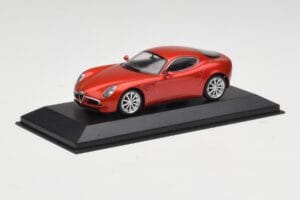 Alfa Romeo 8C Competizione Alfa Rdeč Minichamps 1:43 403120523 Kovina – slika 2 od 4
