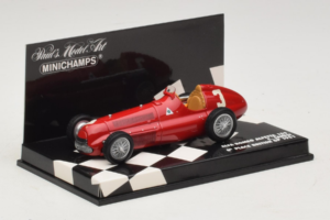 Alfa Romeo 159 Alfetta #3 C. Sanesi 6th Place British GP 1951 Minichamps 1:43 400511203 Kovina – slika 2 od 5