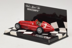 Alfa Romeo 159 Alfetta #3 C. Sanesi 6th Place British GP 1951 Minichamps 1:43 400511203 Kovina – slika 3 od 5