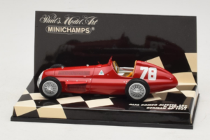 Alfa Romeo 159 Alfetta #78 P. Pietsch German GP 1951 Minichamps 1:43 400511278 Kovina