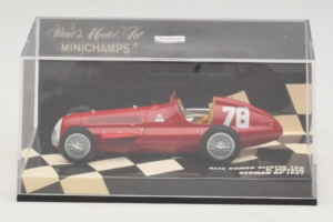 Alfa Romeo 159 Alfetta #78 P. Pietsch German GP 1951 Minichamps 1:43 400511278 Kovina – slika 5 od 5