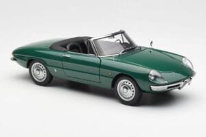 Alfa Romeo Duetto Spider Zelen AUTOart 1:18 70138 Kovina – slika 6 od 8