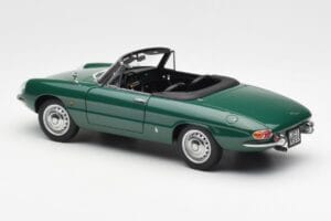Alfa Romeo Duetto Spider Zelen AUTOart 1:18 70138 Kovina – slika 7 od 8