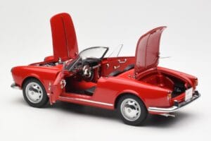 Alfa Romeo Giulietta 1300 Spider Rdeč AUTOart 1:18 70157 Kovina – slika 5 od 8