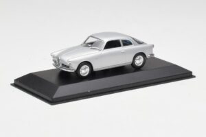 Alfa Romeo Giulietta Sprint Srebrn Minichamps 1:43 400120400 Kovina – slika 2 od 4