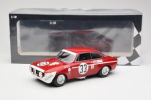 Alfa Romeo GTA 1300 Junior #33 T. Hezemans / G. van Lennep Division 1 Winners 4 Hours of Jarama 1972 Minichamps 1:18 15572123 – slika 6 od 6