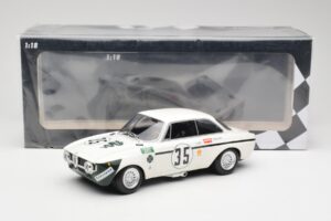 Alfa Romeo GTA 1300 Junior #35 C. Colzani / Pooky / G. Venturi 4 Hours of Jarama 1972 Minichamps 1:18 155721235 Kovina – slika 6 od 6