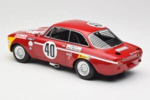 Alfa Romeo GTA 1300 Junior #40 F. Picchi / J-C. Chasseuil Division 1 Winners 12 Hours of Paul Ricard 1971 Minichamps 1:18 155 – slika 5 od 6