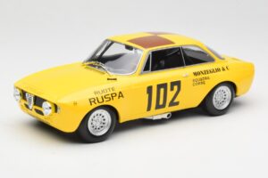 Alfa Romeo GTA 1300 #102 Squadra Corse R. Zanetti / M. Ruspa / Monzeglio Targa Florio 1971 Minichamps 1:18 155711202 Kovina