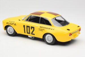 Alfa Romeo GTA 1300 #102 Squadra Corse R. Zanetti / M. Ruspa / Monzeglio Targa Florio 1971 Minichamps 1:18 155711202 Kovina – slika 5 od 6