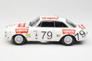 Alfa Romeo GTA 1300 #79 H. Rubens / C. Van Ryn 24 Hours of Spa 1971 Minichamps 1:18 155711279 Kovina – slika 3 od 6
