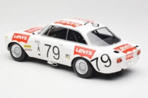 Alfa Romeo GTA 1300 #79 H. Rubens / C. Van Ryn 24 Hours of Spa 1971 Minichamps 1:18 155711279 Kovina – slika 5 od 6