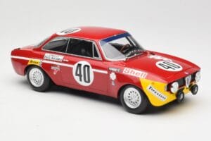 Alfa Romeo GTA 1300 #83 Autodelta C. Facetti / S. Truci 24 Hours of Spa 1972 Minichamps 1:18 155722283 Kovina – slika 4 od 6