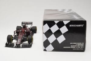 Alfa Romeo Racing C38 #7 K. Raikkonen Valentine's Day Livery Shakedown Fiorano 14th February 2019 Minichamps 1:18 110199907 K – slika 6 od 6