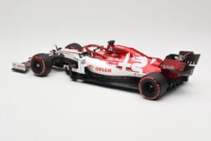 Alfa Romeo Racing C39 #7 K. Raikkonen Styrian GP 2020 Minichamps 1:18 110200207 Kovina – slika 5 od 6