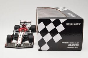 Alfa Romeo Racing C39 #7 K. Raikkonen Styrian GP 2020 Minichamps 1:18 110200207 Kovina – slika 6 od 6