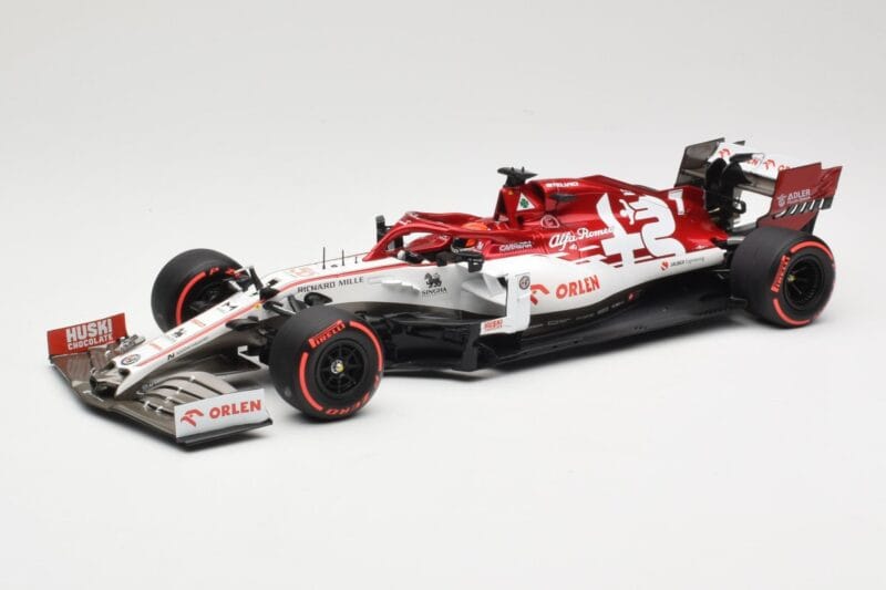Alfa Romeo Racing C39 #7 K. Raikkonen Styrian GP 2020 Minichamps 1:18 110200207 Kovina