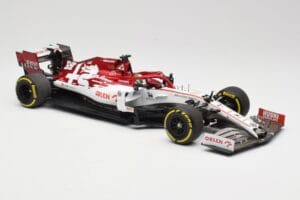 Alfa Romeo Racing C39 #99 A. Giovinazzi Austrian GP 2020 Minichamps 1:18 110200199 Kovina – slika 4 od 6