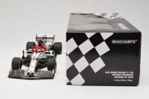 Alfa Romeo Racing C39 #99 A. Giovinazzi Austrian GP 2020 Minichamps 1:18 110200199 Kovina – slika 6 od 6