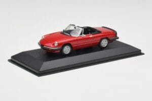 Alfa Romeo Spider 2000 Alfa Rdeč Minichamps 1:43 436120760 Kovina – slika 2 od 4