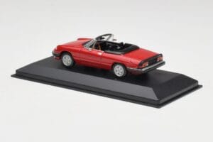 Alfa Romeo Spider 2000 Alfa Rdeč Minichamps 1:43 436120760 Kovina – slika 3 od 4