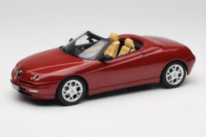 Alfa Romeo Spider 916 Proteo Red Metallic Norev 1:18 187854 Kovina
