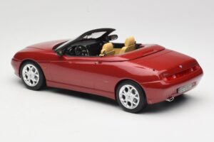 Alfa Romeo Spider 916 Proteo Red Metallic Norev 1:18 187854 Kovina – slika 5 od 6