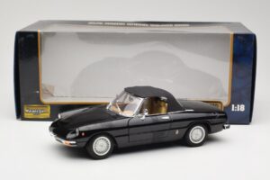 Alfa Romeo Spider 916 Veloce Črn Ricko 1:18 32107 Kovina – slika 8 od 8