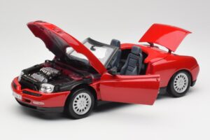 Alfa Romeo Spider 916 Alfa Rdeč Maisto 1:18 50278 Kovina – slika 2 od 8
