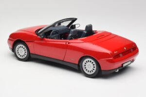 Alfa Romeo Spider 916 Alfa Rdeč Maisto 1:18 50278 Kovina – slika 7 od 8