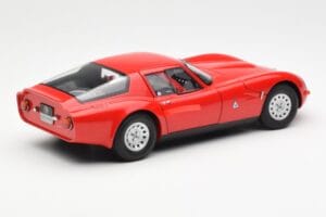 Alfa Romeo TZ2 Rdeč AUTOart 1:18 70198 Kovina – slika 2 od 6