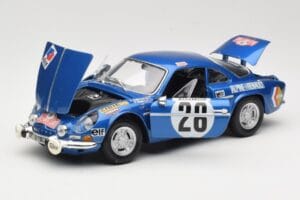 Alpine A110 1600S #28 Alpine-Renault O. Andersson / D. Stone Rally Monte Carlo 1971 Maisto 1:18 56033 Kovina – slika 2 od 8