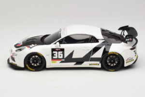 Alpine A110 GT4+ #36 J. Pla / J. Gilbert / J-M. Leandri Ultimate GT Endurance Cup 2024 Otto 1:18 OT1201 Smola – slika 3 od 6