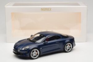 Alpine A110 S A120 Matte Storm Blue Norev 1:18 185444 Kovina – slika 6 od 6