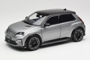 Alpine A290 GT Matt Tornade Siv & Črn Norev 1:18 185451 Kovina