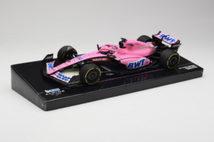 Alpine A522 BWT #14 F. Alonso BWT Alpine F1 Team Bahrain Grand Prix 2022 Minichamps 1:18 147220114 Smola – slika 2 od 7