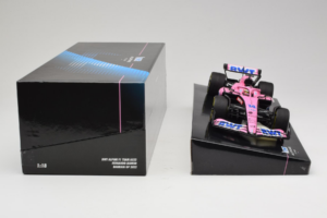 Alpine A522 BWT #14 F. Alonso BWT Alpine F1 Team Bahrain Grand Prix 2022 Minichamps 1:18 147220114 Smola – slika 6 od 7