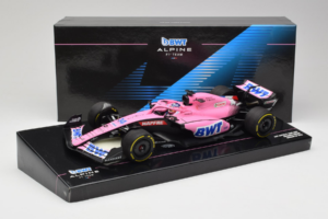 Alpine A522 BWT #14 F. Alonso BWT Alpine F1 Team Bahrain Grand Prix 2022 Minichamps 1:18 147220114 Smola – slika 7 od 7