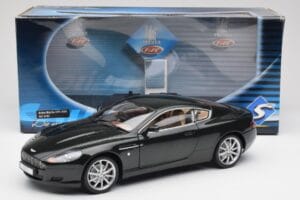 Aston Martin DB9 Črn Solido 1:18 15025600 Kovina – slika 8 od 8
