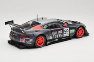 Aston Martin DBR9 GT1 #59 Team Modena A. Garcia / J. Menten / C. Fittipaldi 24 Hours of Le Mans 2006 Solido 1:18 80014 Kovina – slika 3 od 8