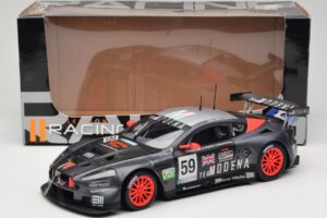 Aston Martin DBR9 GT1 #59 Team Modena A. Garcia / J. Menten / C. Fittipaldi 24 Hours of Le Mans 2006 Solido 1:18 80014 Kovina – slika 8 od 8