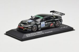 Aston Martin DBRS9 #22 Barwell Motorsport A. Needell FIA GT3 European Championship Spa 2006 Minichamps 1:43 400061322 Kovina – slika 2 od 4