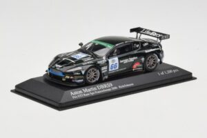 Aston Martin DBRS9 #66 Barwell Motorsport R. Johnson FIA GT3 European Championship Spa 2006 Minichamps 1:43 400061366 Kovina – slika 2 od 4
