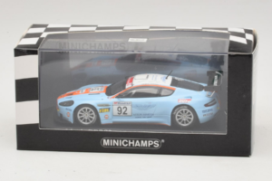 Aston Martin DBRS9 Gulf #92 T. Enge / Lechner VLN 250 Nurburgring 2008 Minichamps 1:43 400081392 Kovina – slika 4 od 4