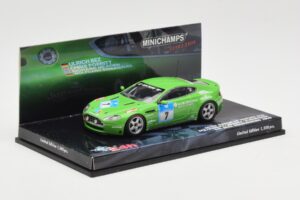 Aston Martin V8 Vantage N24 #7 U. Bez / Porritt / R. Meaden 24 Hours Nurburgring 2008 Minichamps 1:43 437081307 Kovina – slika 2 od 4