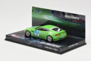 Aston Martin V8 Vantage N24 #7 U. Bez / Porritt / R. Meaden 24 Hours Nurburgring 2008 Minichamps 1:43 437081307 Kovina – slika 3 od 4