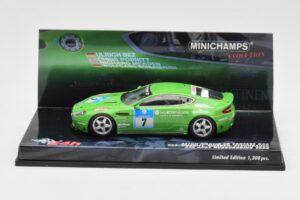 Aston Martin V8 Vantage N24 #7 U. Bez / Porritt / R. Meaden 24 Hours Nurburgring 2008 Minichamps 1:43 437081307 Kovina
