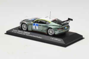 Aston Martin DBRS9 #6 M. Engel / K. Lechner ADAC 24 Hours Nurburgring 2008 Minichamps 1:43 400081306 Kovina – slika 3 od 4
