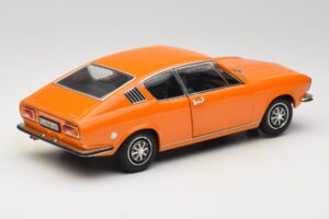 Audi 100 C1 Coupe S Oranžna Anson 1:18 30402 Kovina – slika 3 od 8