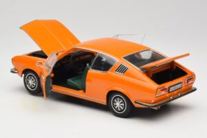 Audi 100 C1 Coupe S Oranžna Anson 1:18 30402 Kovina – slika 5 od 8